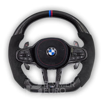 2025 LCI Style Custom Carbon Fiber Steering Wheel for G Chassis (Retrofit All G & F Chassis Models)