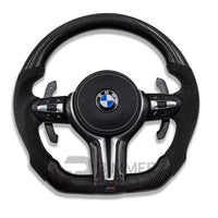 Custom LED Carbon Fiber Steering Wheel for F Chassis