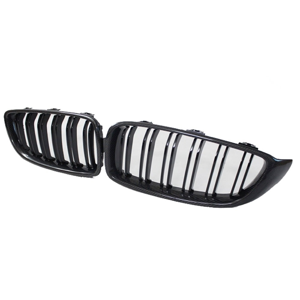 Carbon Fiber Double Slat Kidney Grille for F32 / F33 / F36 / F80