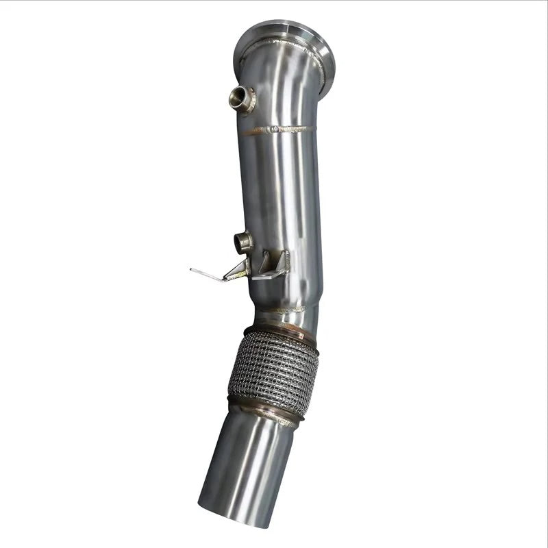 T304 Stainless Steel Free Flow Downpipes (Cat-less) for B46 / G20 / G22 / G42 / 330i / 430i / 230i