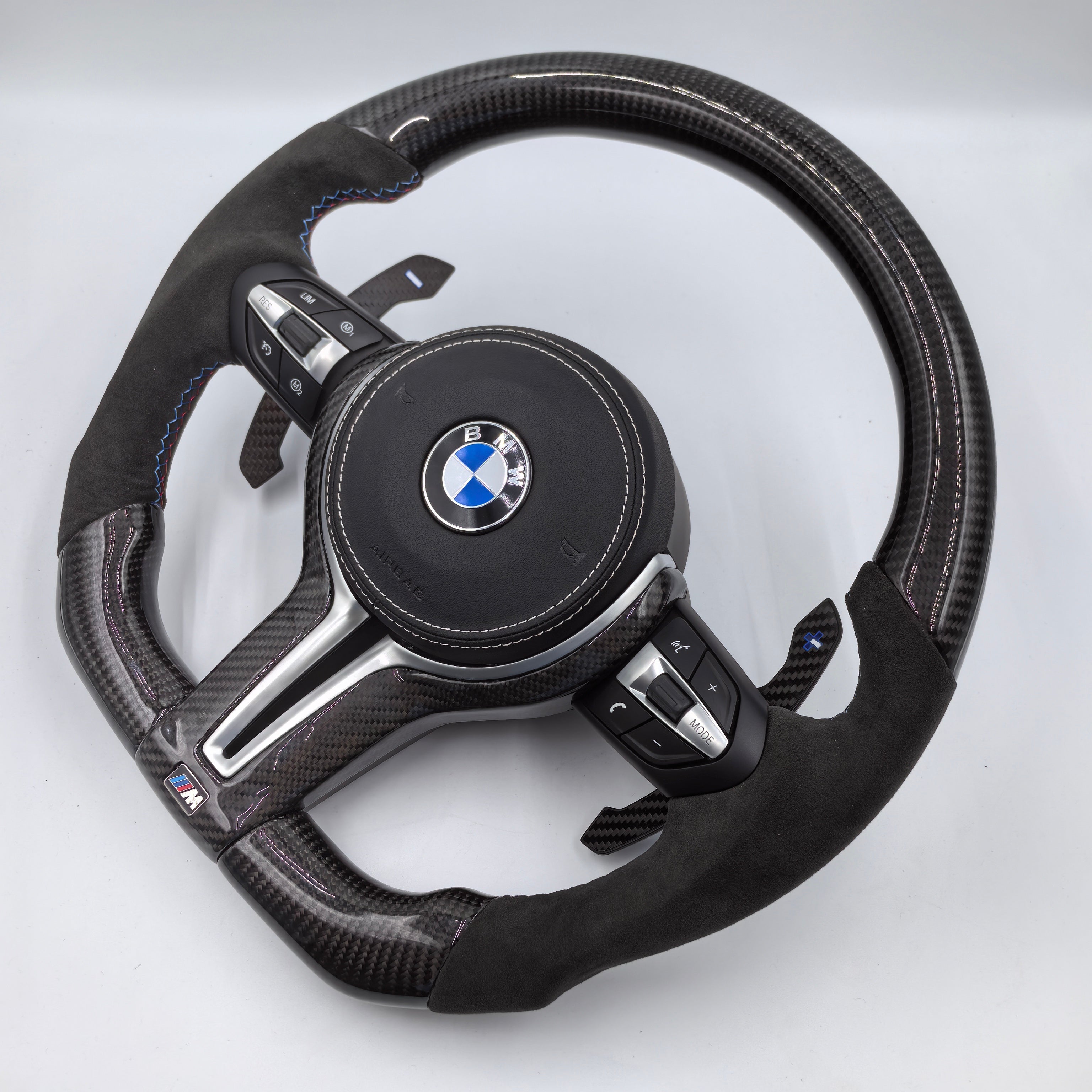 Custom LED Carbon Fiber Steering Wheel for F Chassis