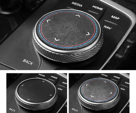 ALCANTARA MULTIMEDIA MIDDLE CONSOLE TRIM FOR F30 / F32 / F20 / F22 / F23 / F10 / G20 / G22 / G42 BMW 3 / 4 / 5 Series