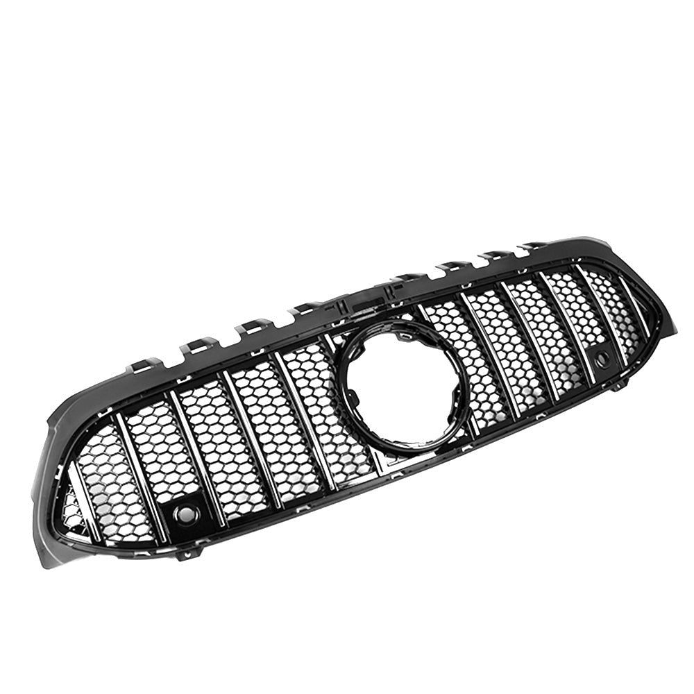 ABS SILVER GT STYLE GRILLE FOR W177 MERCEDES A35 / A45