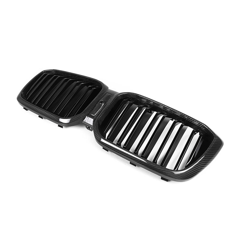 DRY CARBON FIBER DOUBLE SLAT GRILLE FOR G01 / G02 BMW X3 / X4 SERIES