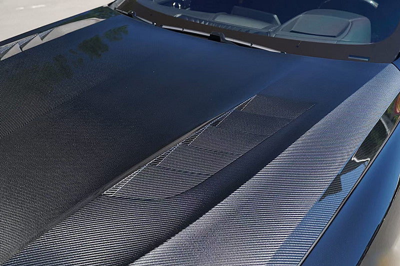 CARBON FIBER V STYLE HOOD FOR G14 / G15 / G16 BMW M850I / 840I