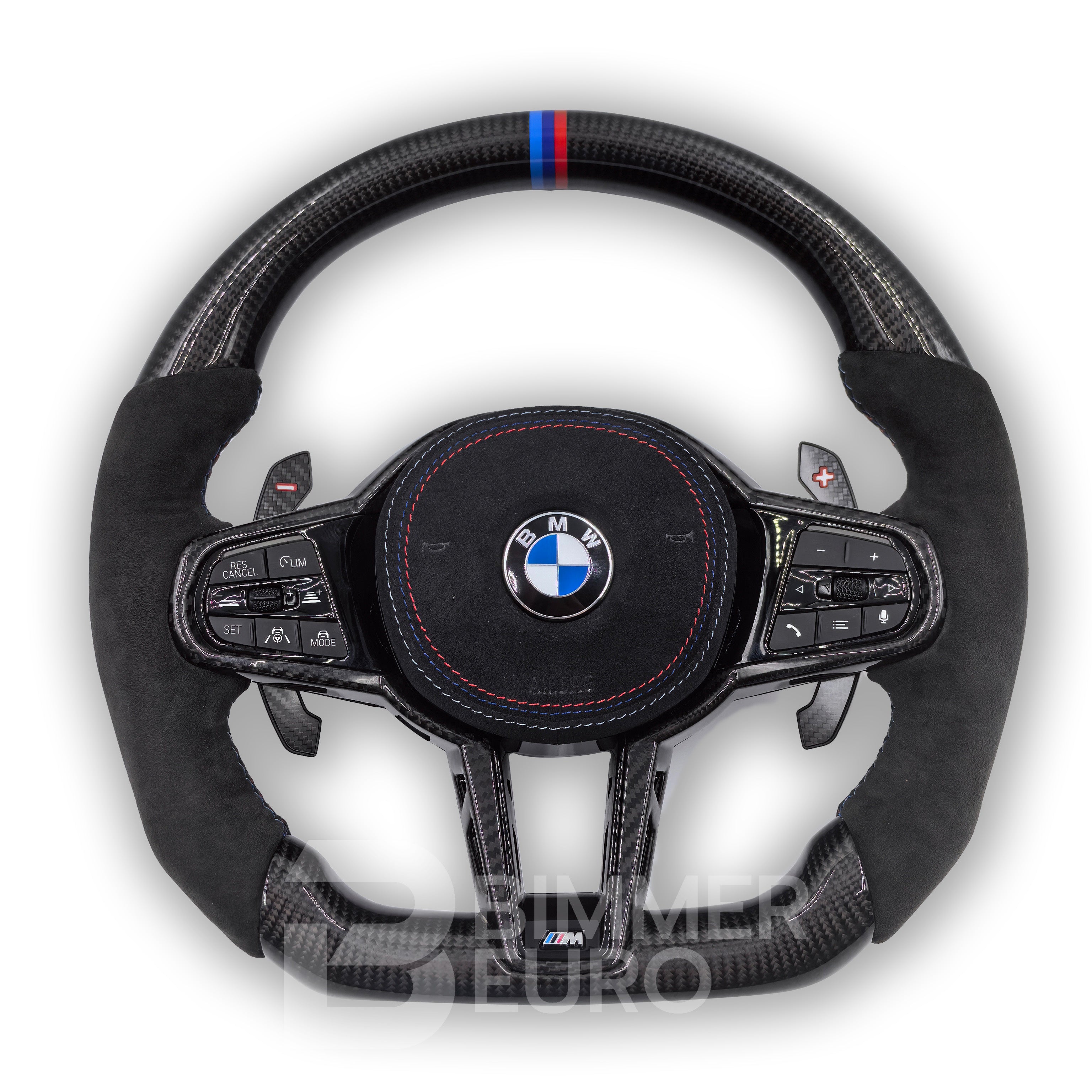 2025 LCI Style Custom Carbon Fiber Steering Wheel for G Chassis (Retrofit  All G & F Chassis Models)