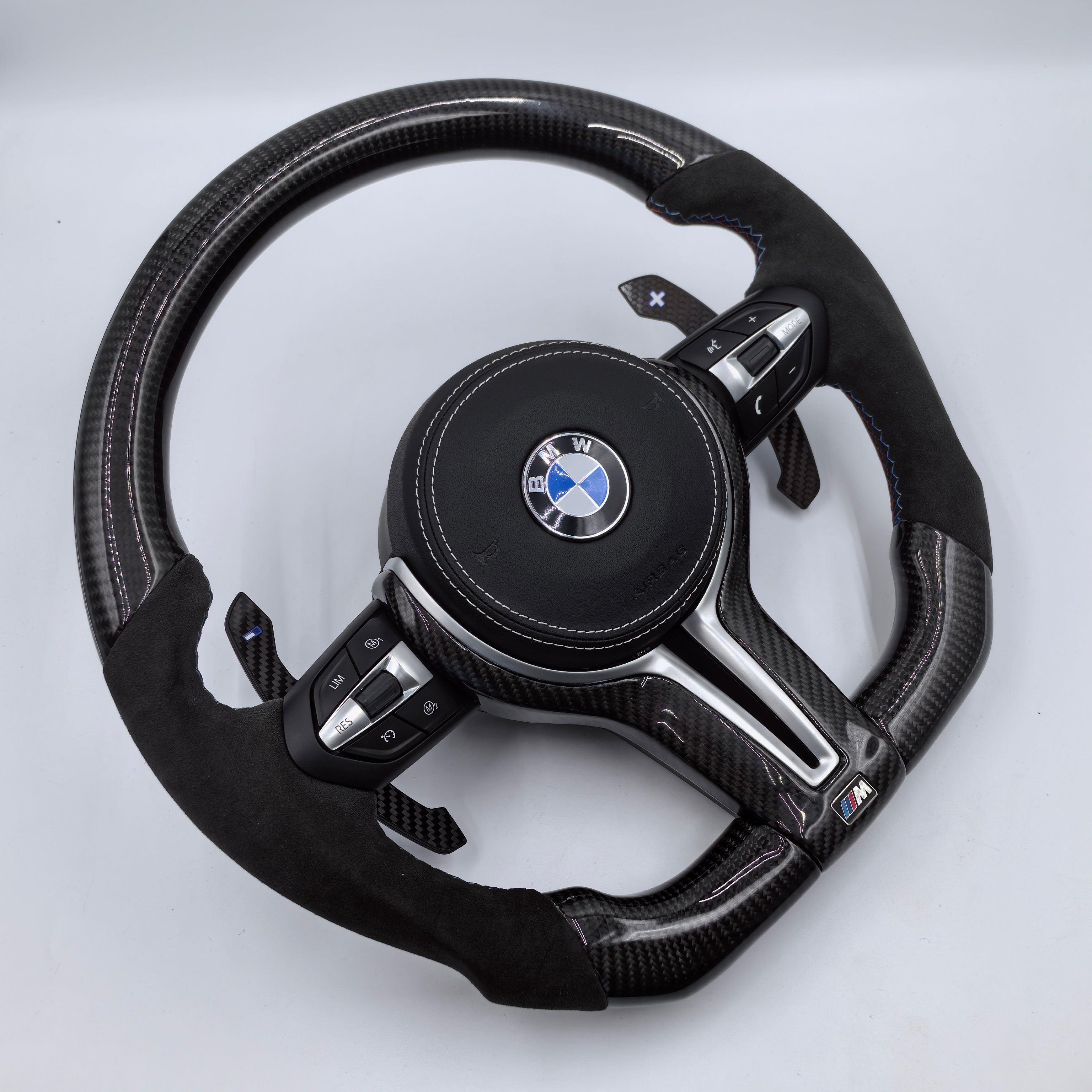 Custom LED Carbon Fiber Steering Wheel for F Chassis