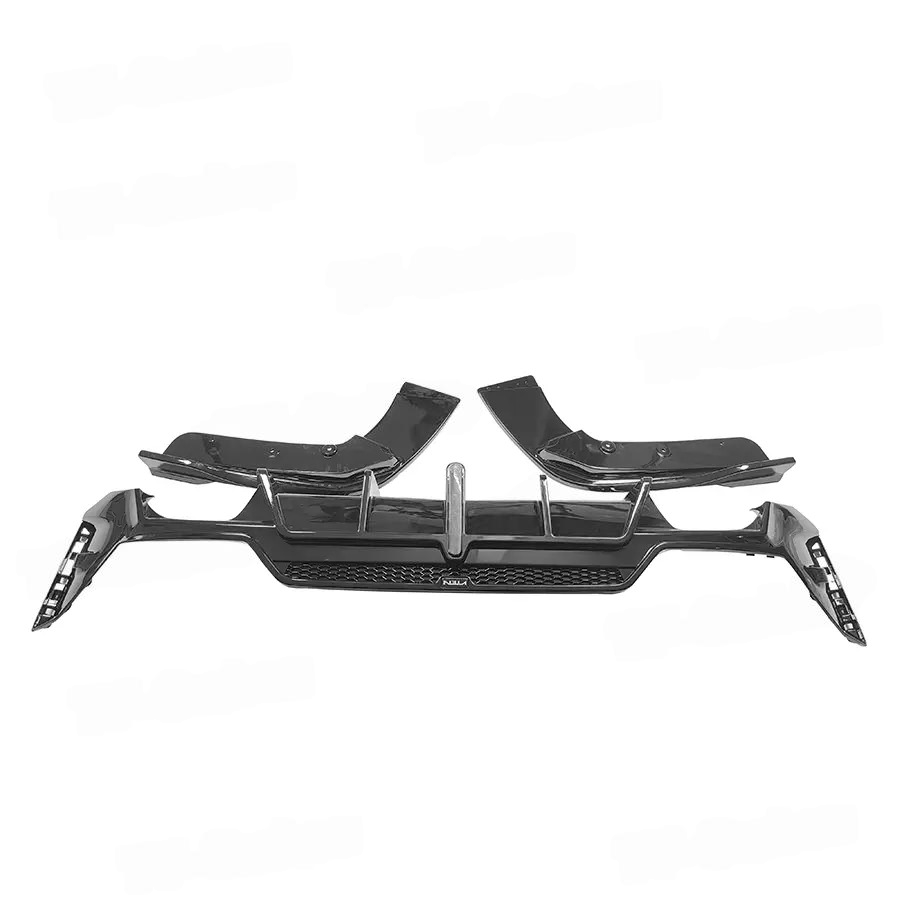 ABS M Style 3 Piece Diffuser with LED for G20 LCI M Sport 2023 - Current