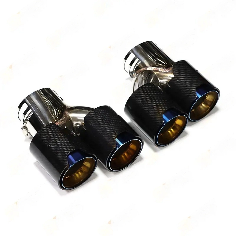 M Performance Quad Exhaust Tips w/ Clamp for M240i / M340i / M440i BMW 2020+ for Stock Exhaust or M Performance Exhaust