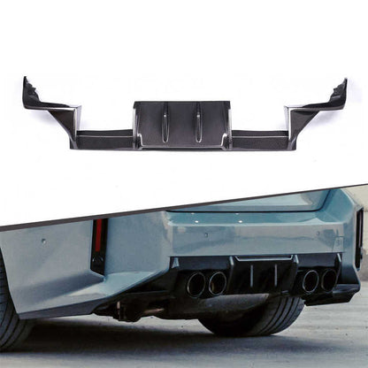 Carbon Fiber Euro Style Diffuser for BMW G87 M2 2023+