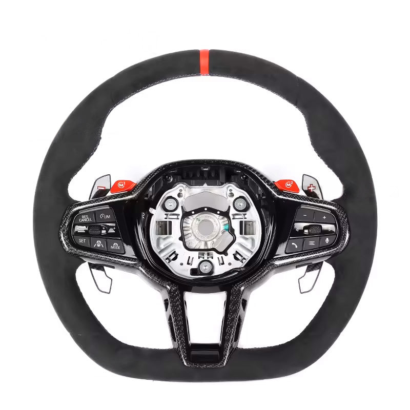 2025 LCI Style Custom Carbon Fiber Steering Wheel for G Chassis (Fits All G Chassis Models)