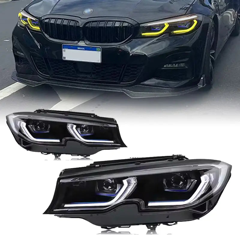 Yellow Laser Headlight Retrofit Upgrade for G20 3 Series 330i / M340i