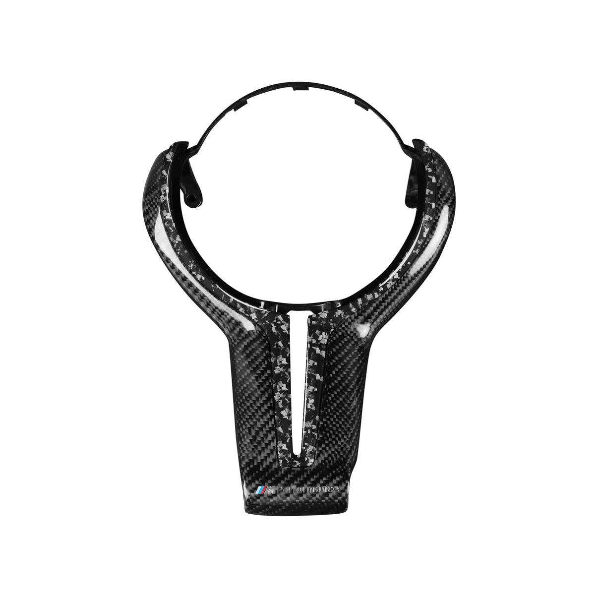 M Sport Carbon Fiber Steering Wheel Cover Trim for F Chassis M Sport Carbon Fiber Steering Wheel Cover Trim for F Chassis