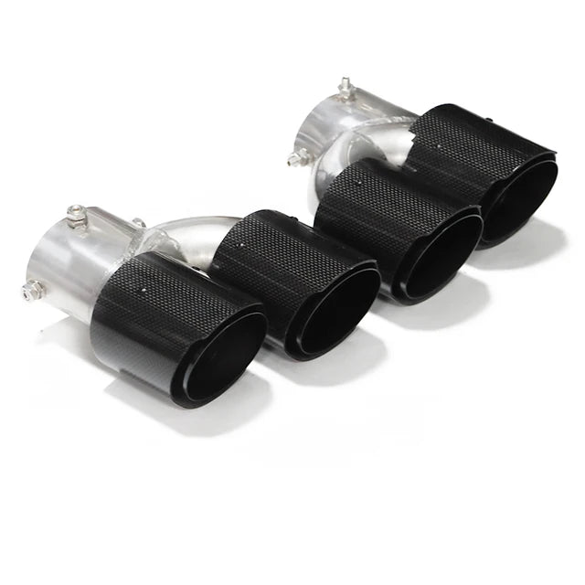 Slanted Quad Exhaust Tips for M240i / M340i / M440i BMW