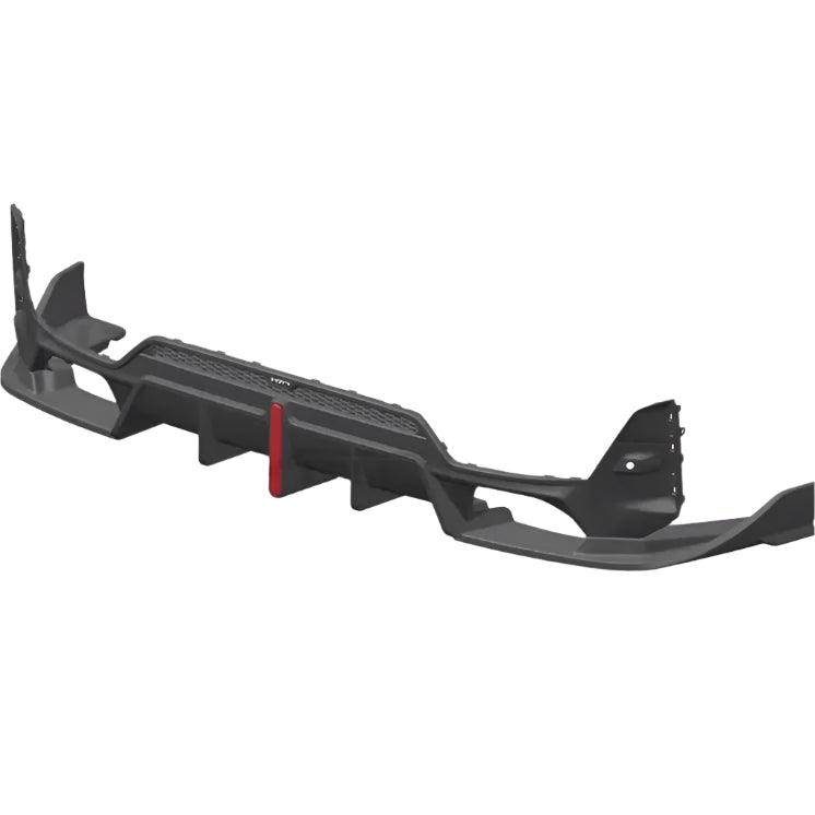Gloss Black Rear Diffuser with Reflector for BMW G20 LCI M Sport