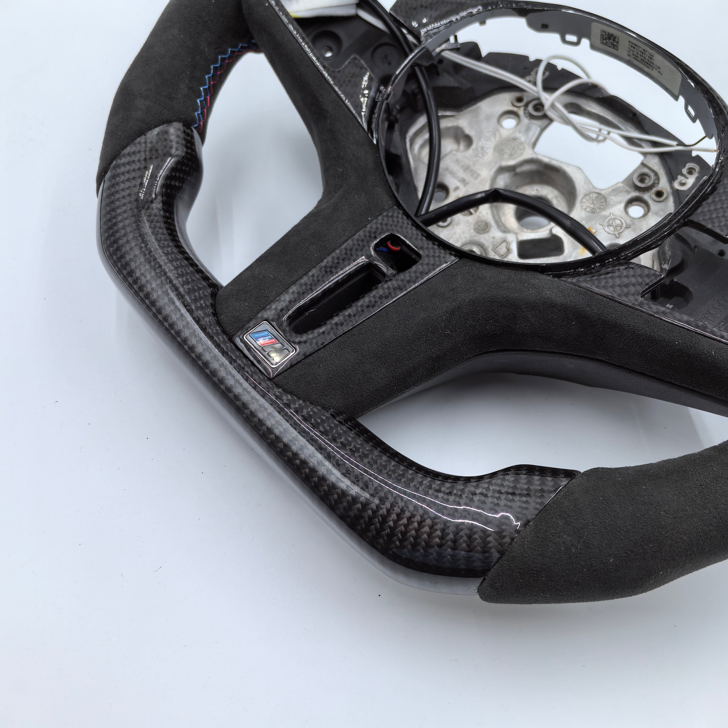 Custom LED Carbon Fiber Steering Wheel for All G Chassis Models - G20 / G22 / G30 / G42 / G80 / G82 / G87 / G Series / BMW 2 Series 3 Series 4 Series 5 Series M3 M4