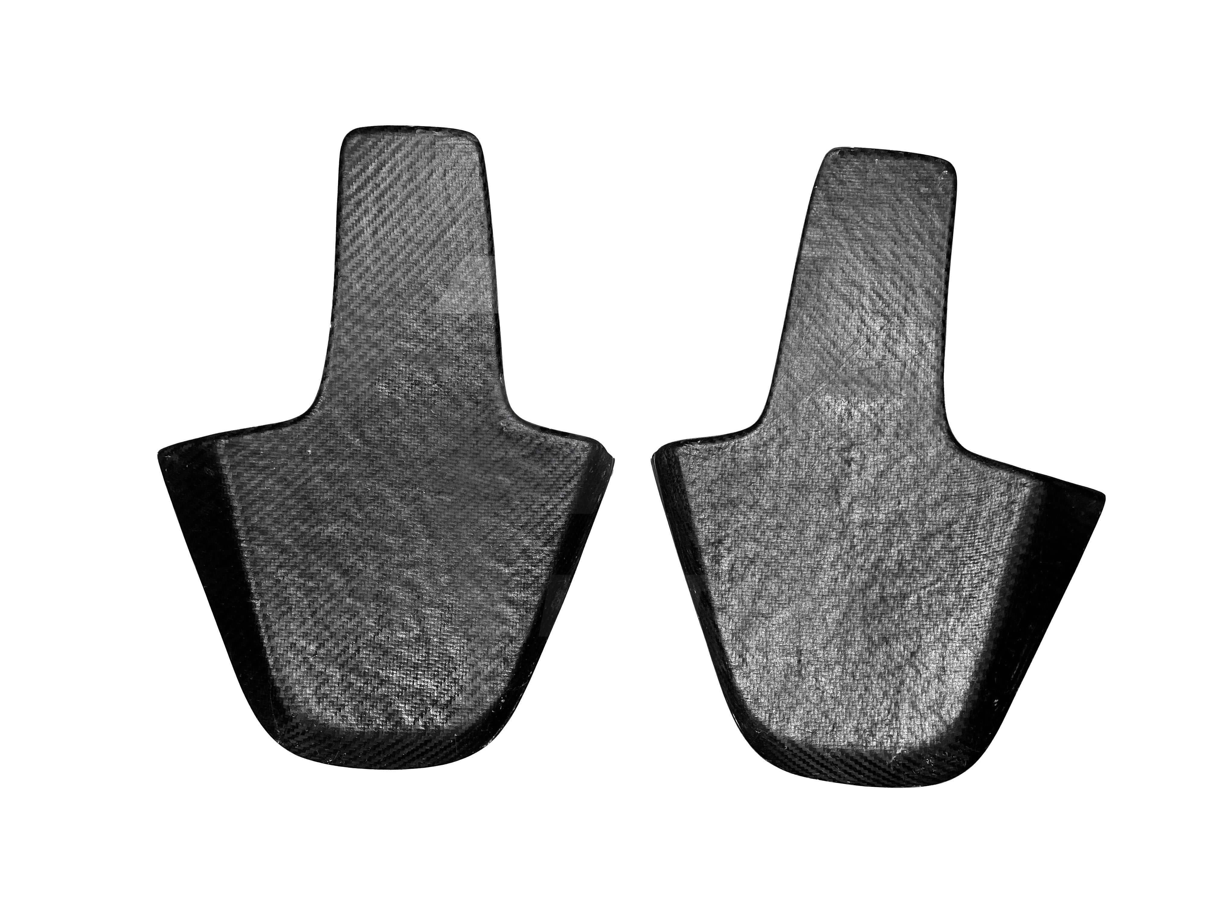 FORGED CARBON FIBER HEADREST BACK COVERS FOR F97 / F98  BMW X3M / X4M