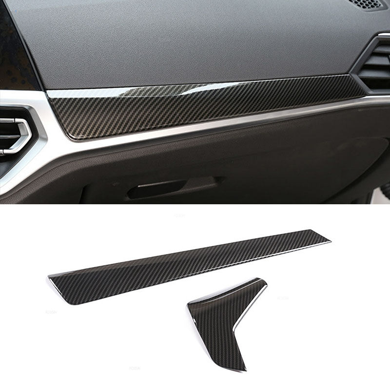 ABS Plastic Carbon Fiber Style Interior Dashboard & Air Vent Interior Trim for G20 BMW M340i 330i 3 Series