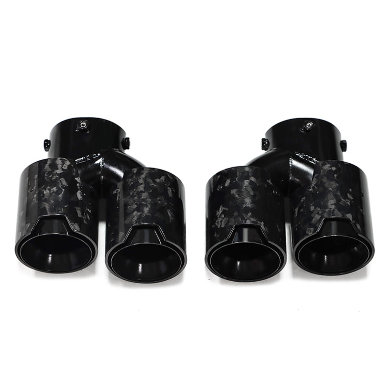 Forged M Performance Quad Exhaust Tips for M240i / M340i / M440i BMW