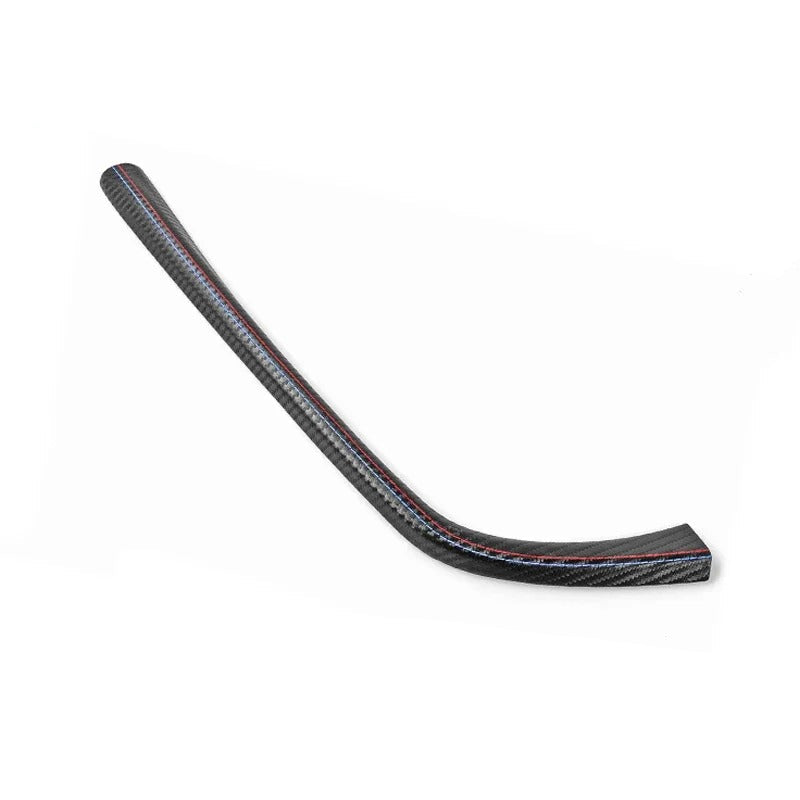 ALCANTARA / CARBON FIBER LEATHER CENTER CONSOLE INTERIOR TRIM FOR F30 / F32 / F34 / F36 BMW 3 / 4 SERIES