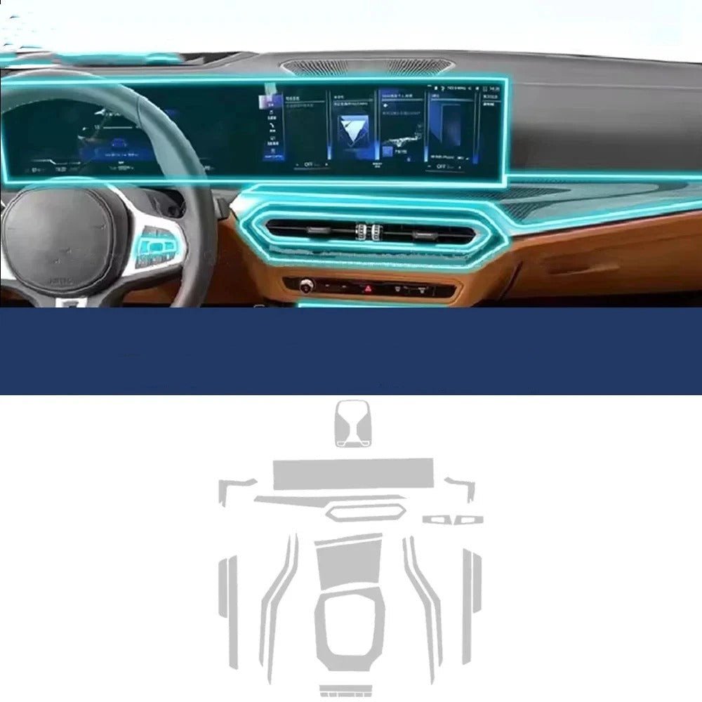 Interior PPF Kit for BMW G20 G22 G42 LCI 2023+