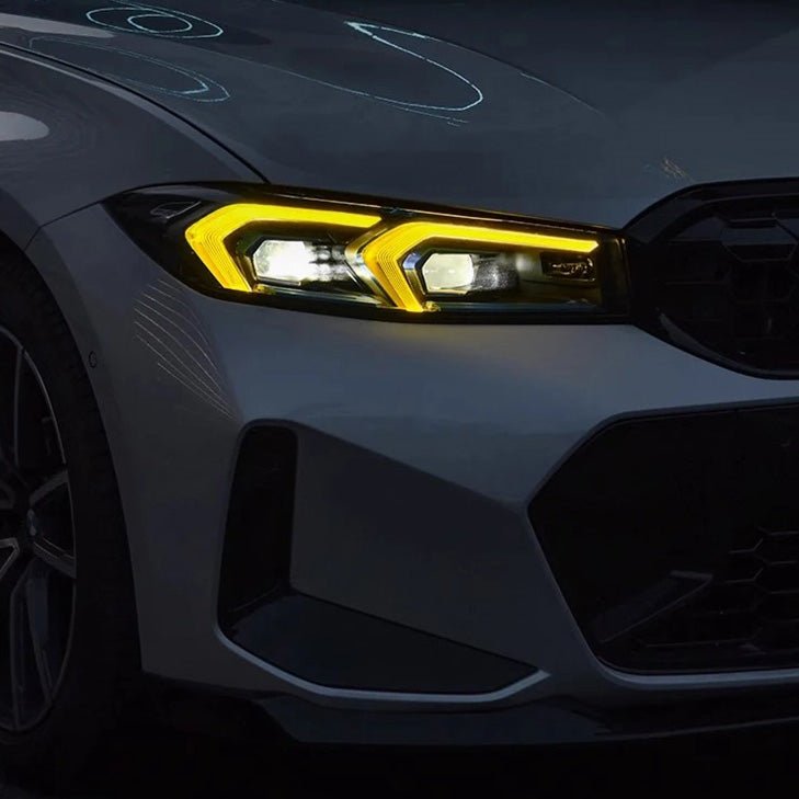 RGB / Monochromatic DRL Daytime Running Lights for G20 BMW 3 Series LCI w/ LED or Laser Headlights