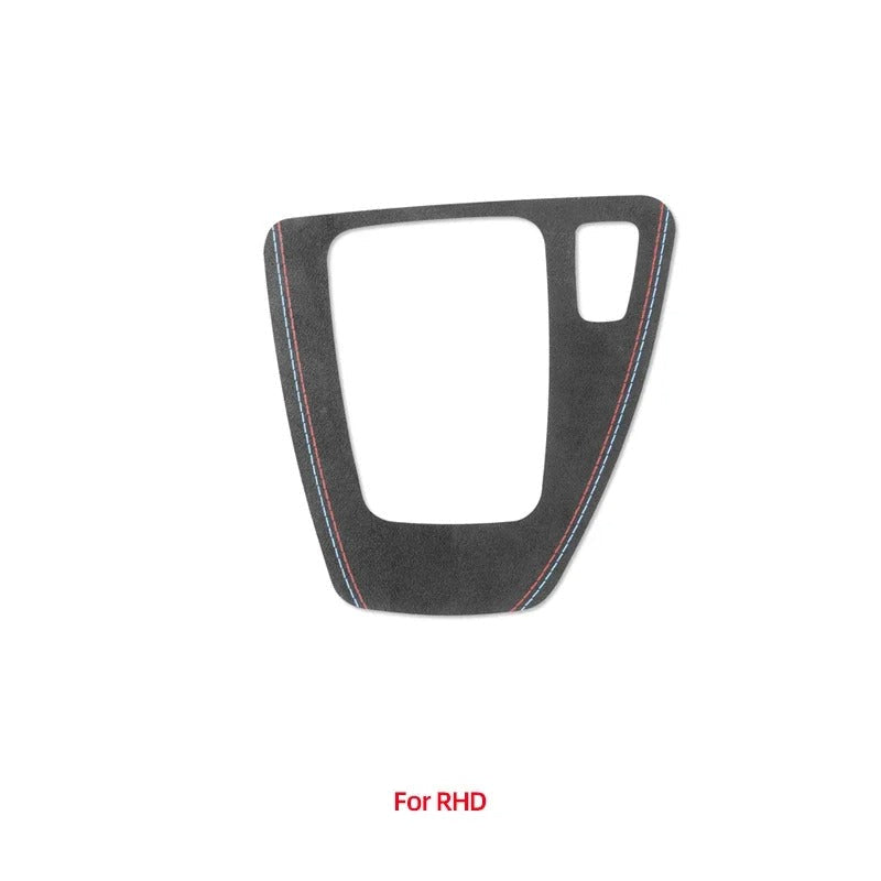 Alcantara / Carbon Leather Gear Shifter Panel Trim for E90 / E92