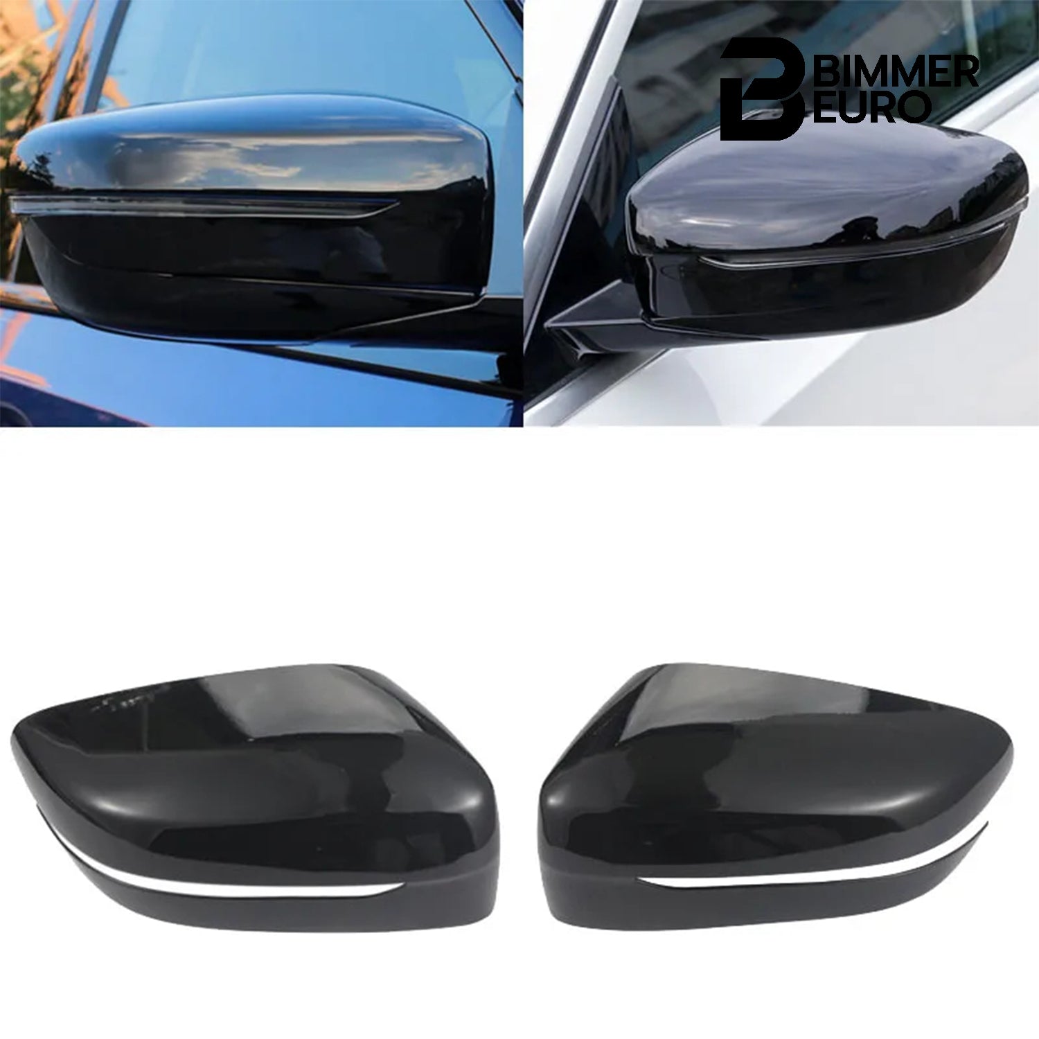 ABS Plastic OEM Style Mirror Caps for G Chassis