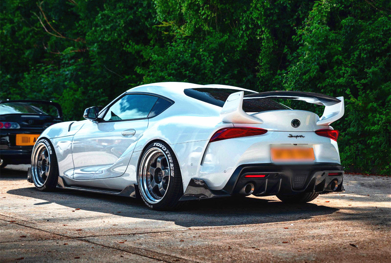 Carbon Fiber Rear Diffuser for A90 / A91 Toyota Supra MK5 w/ Canards ...