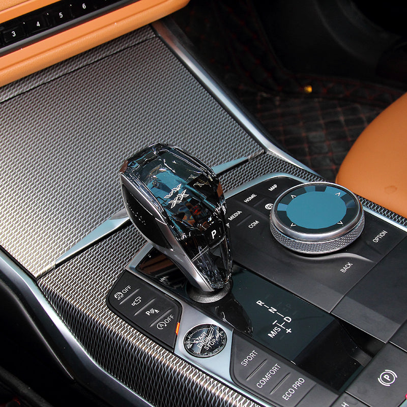 bmw gear stick 3-Piece Crystal Gear Shift Knob / iDrive Controller / Start Button Interior Trim for G20 / G28 / G22 / G30 / G42 / G Chassis 2020+ BMW 3 series 4
