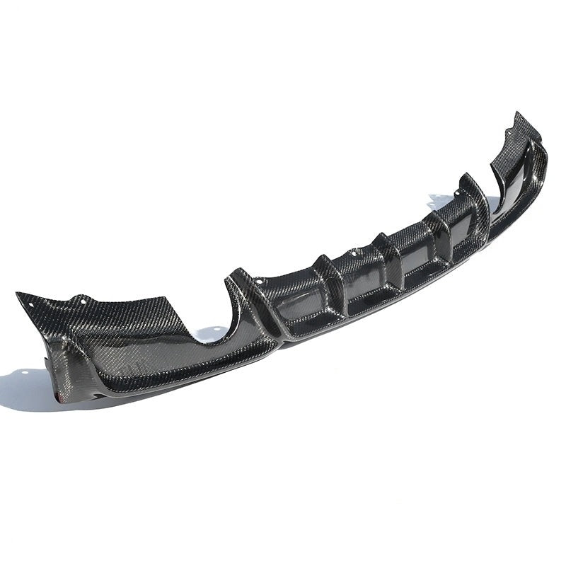 M Style Carbon Fiber Rear Diffuser for F30 3 Series