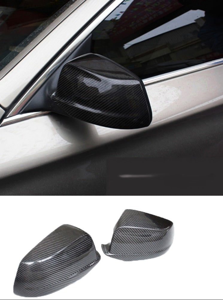 Carbon Fiber + ABS Mirror Caps for F10 5 Series BMW