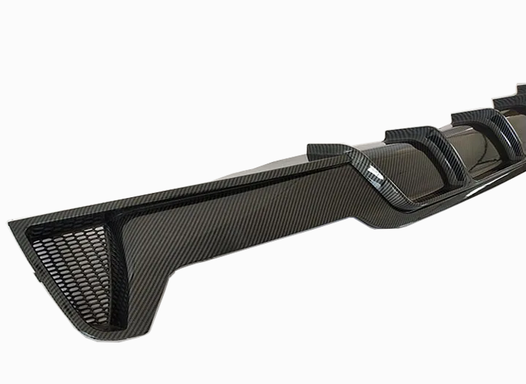 M Performance Carbon Fiber Style ABS Plastic Rear Diffuser for F32 BMW 4 Series