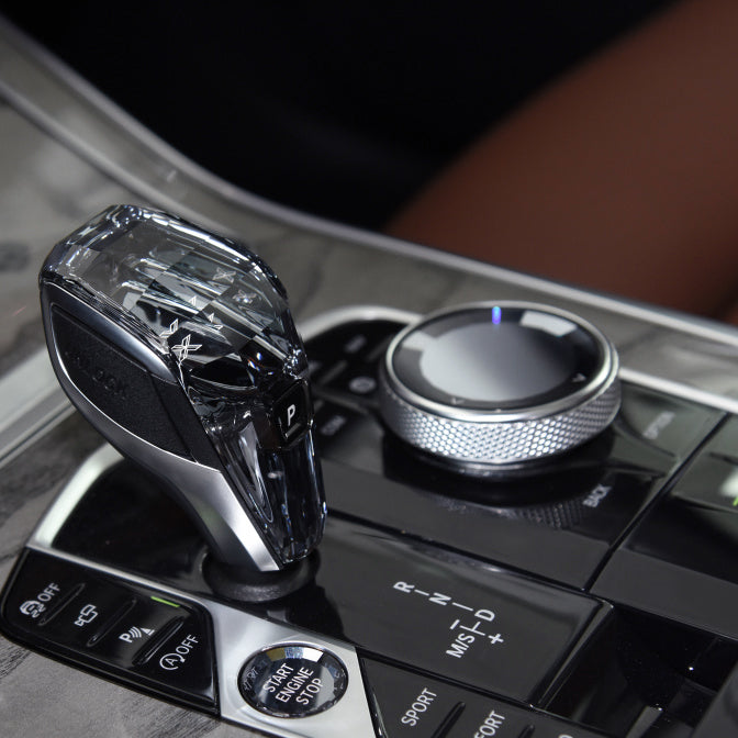 3-Piece Crystal Gear Shift Knob / iDrive Controller / Start Button Interior Trim for G20 / G28 / G22 / G30 / G42 / G Chassis 2020+ BMW 3 series 4