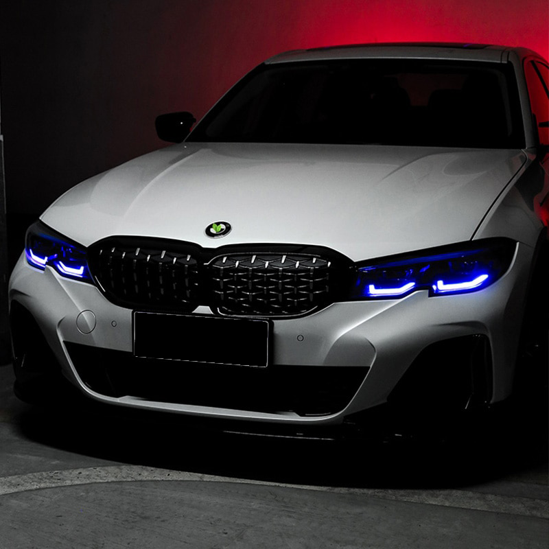 RGB / Monochromatic Daytime Running Lights for G20 BMW 3 Series w/ LED or Laser Headlights