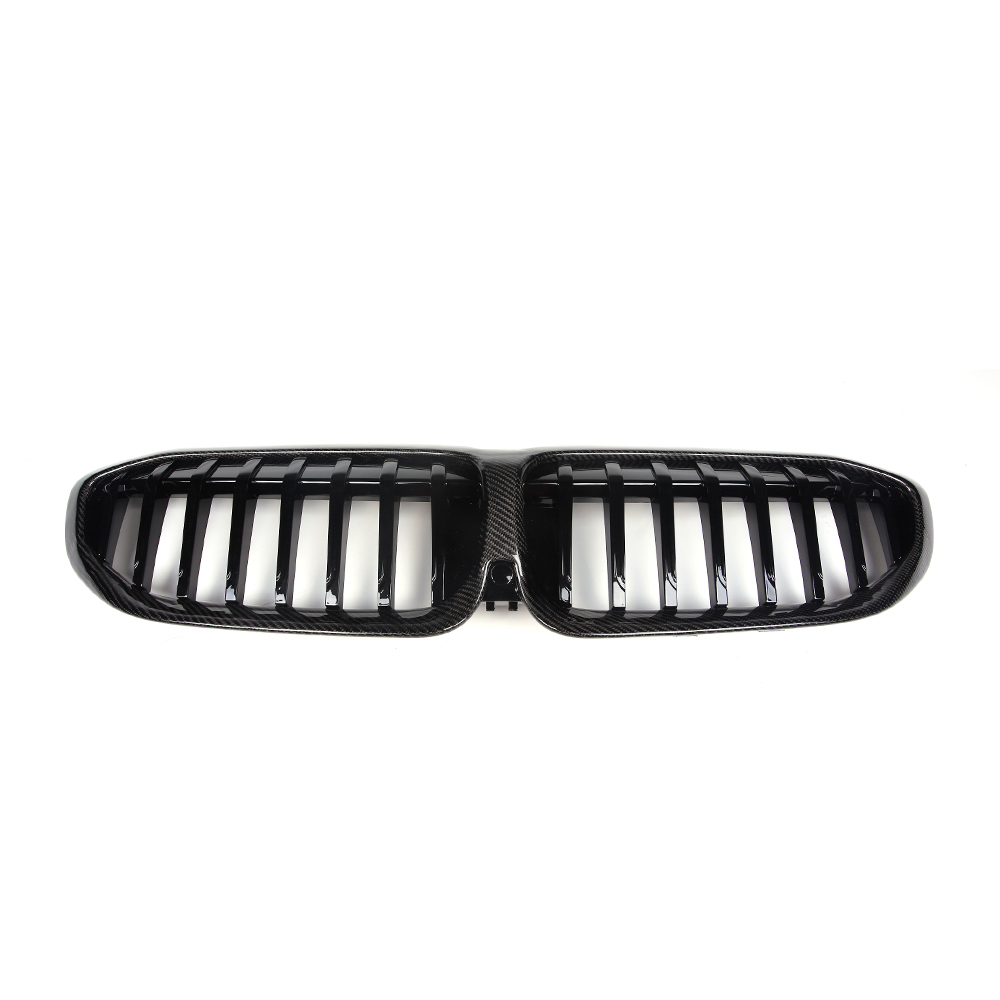 Carbon Fiber Single Slat Front Grille For G20 / G28 BMW 3 Series 330i M340i