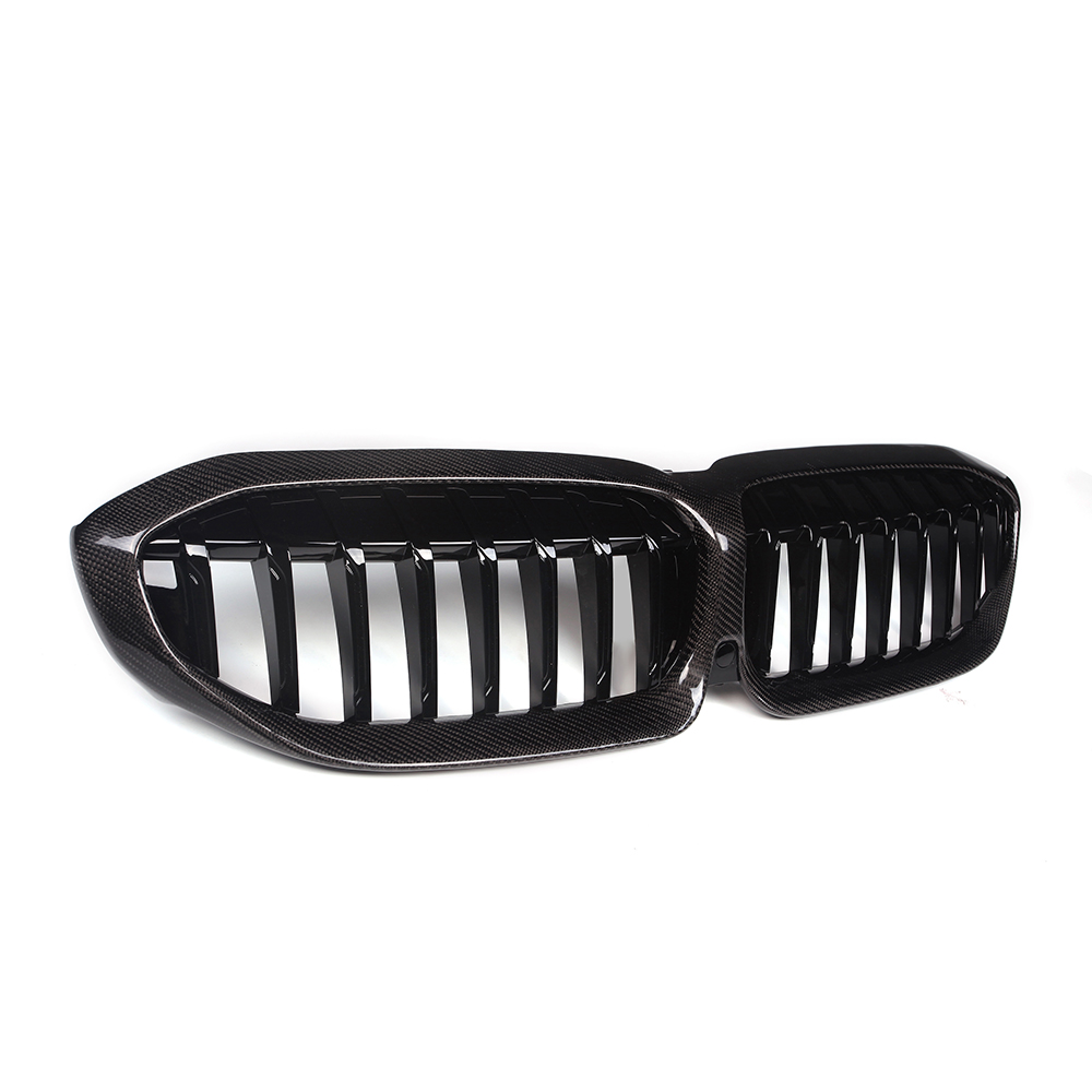 Carbon Fiber Single Slat Front Grille For G20 / G28 BMW 3 Series 330i M340i